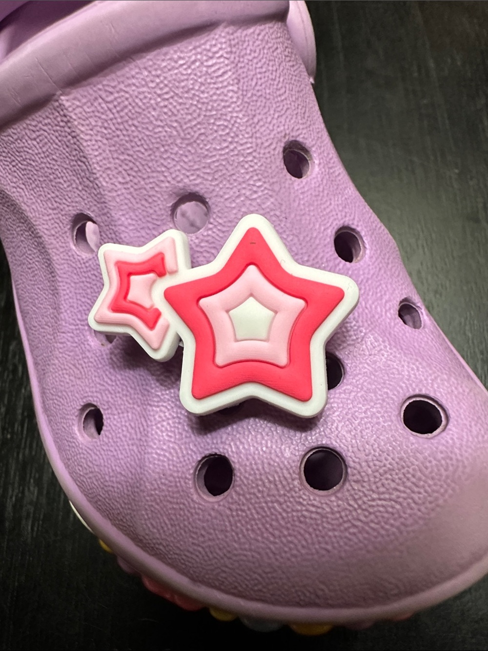 Pink Star Jibbitz